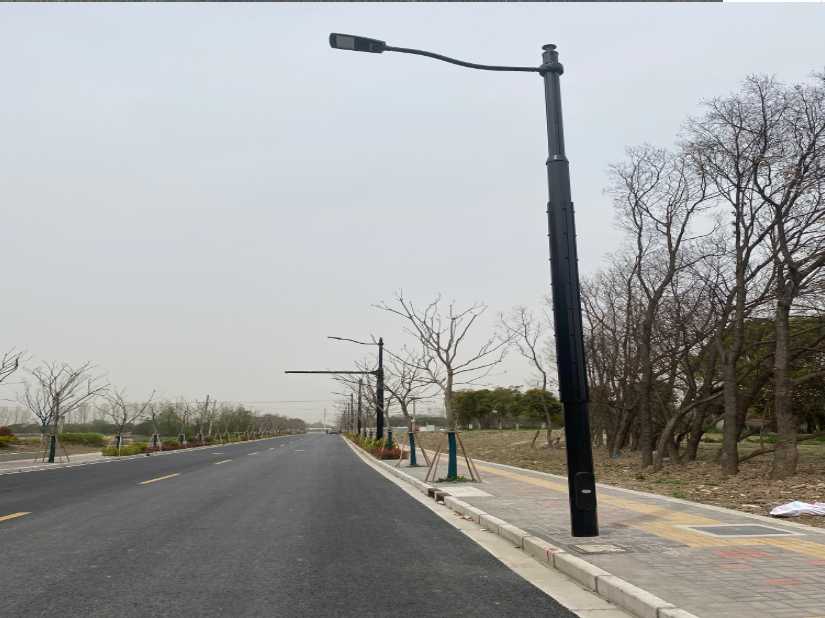 黄岛区上海综合杆 太阳能路灯工程